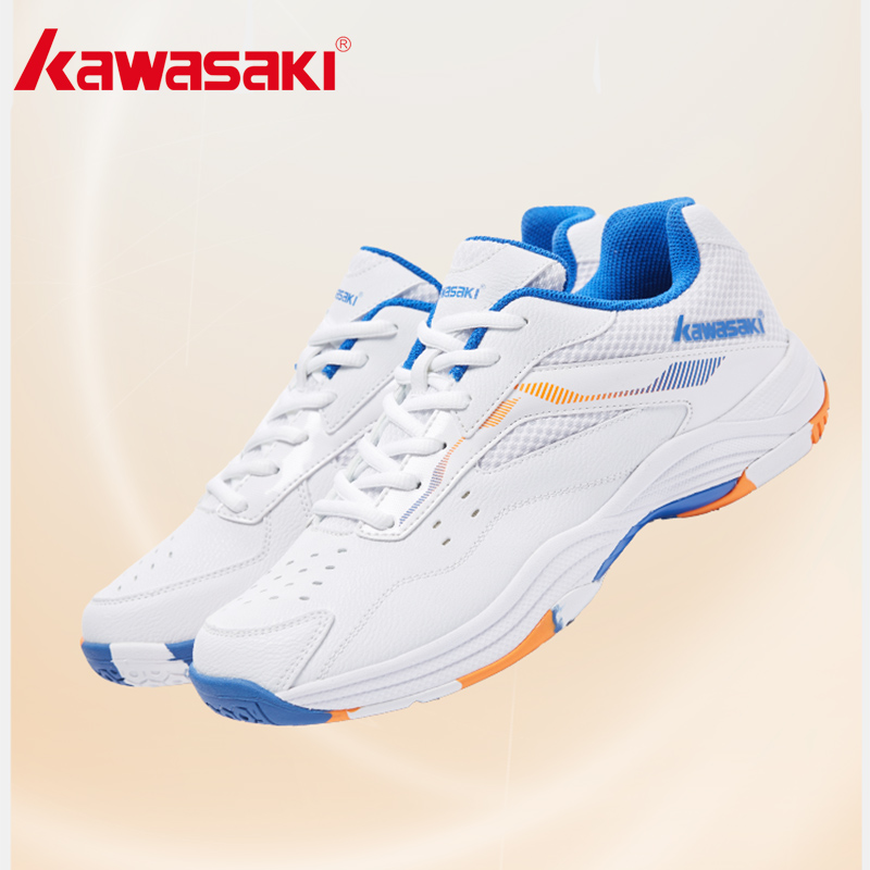 Badminton Footwork - รองเท้าผ้าใบแบรนด์คาวาซากิรองเท้าปิงปองทนทานระบายอากาศรองเท้าแบดมินตันระดับเริ่มต้น