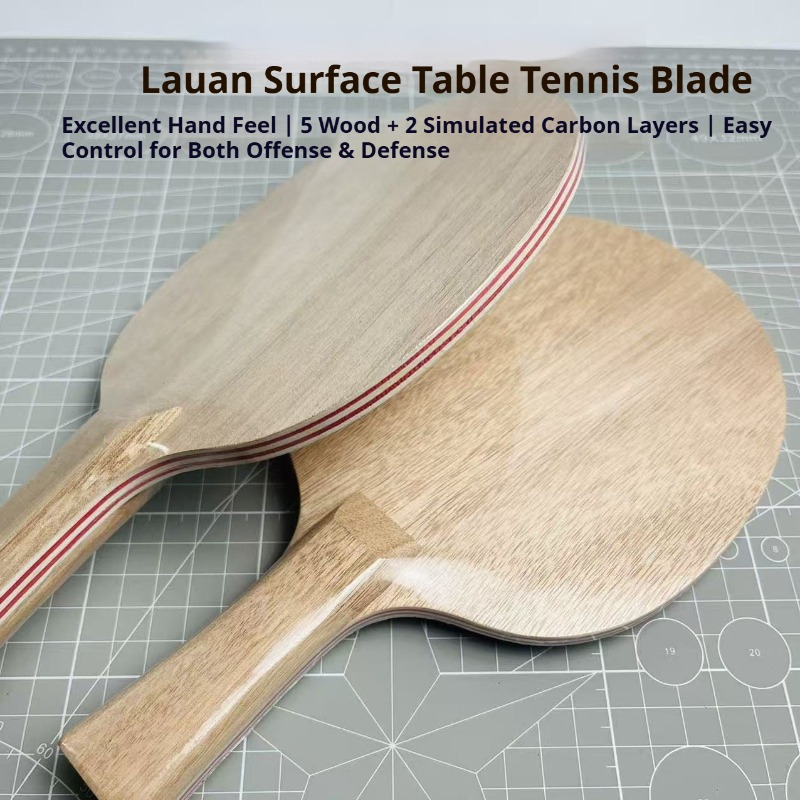 Badminton Background - ไม้ปิงปอง Lauan Surface รุ่น Blade 5