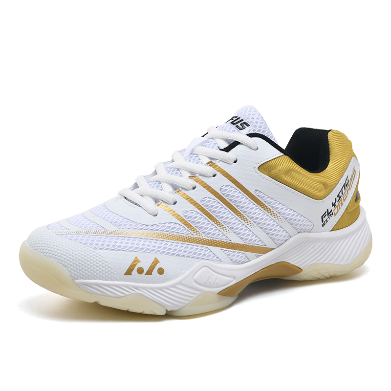 Badminton Footwork - ผู้ชายผู้หญิงตาข่ายรองเท้าเทนนิสลื่น Pickleball กีฬารองเท้ารองเท้าผ้าใบแบดมินตันน้ําหนักเบา Breathable กีฬาการฝึกอบรมรองเท้า