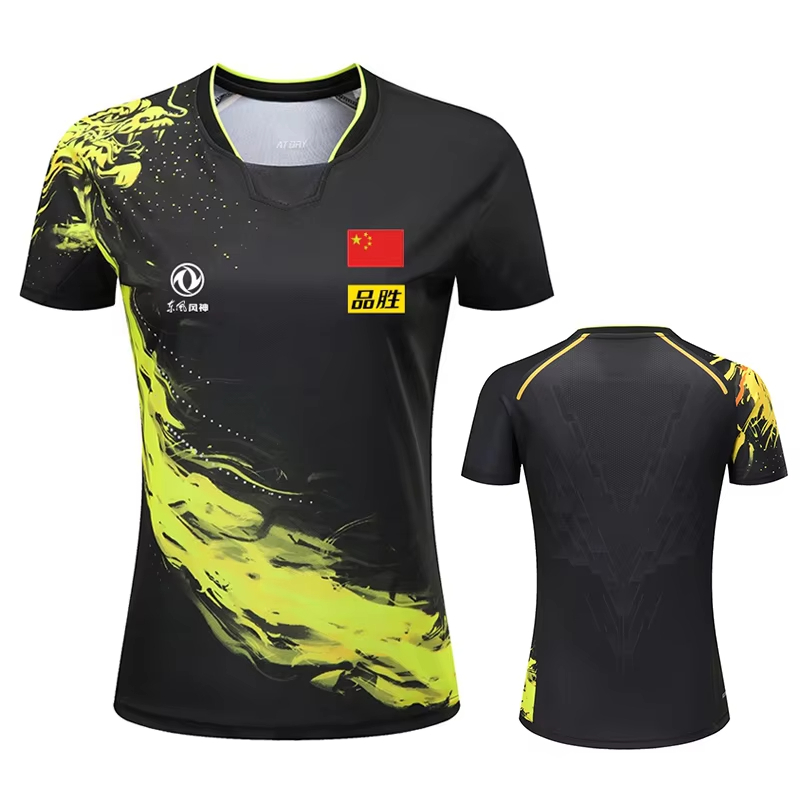 Badminton Png - จีน Dragon ตารางเทนนิสพิมพ์เสื้อยืดสําหรับผู้ชายผู้หญิงเสื้อผ้าแฟชั่นกีฬาแบดมินตันเสื้อยืดปิงปอง Jersey ฟิตเนสเสื้อ