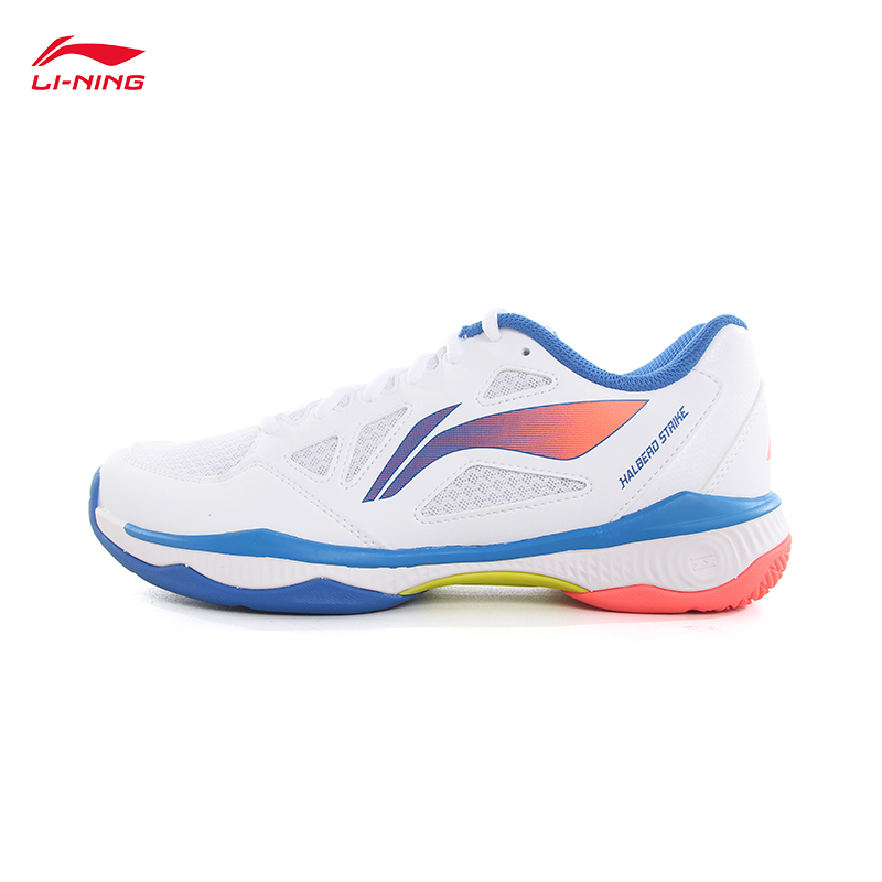 Badminton Footwork - LI-NING HALBERD STRIKE รองเท้าฝึกซ้อมแบดมินตันแบบนุ่มระบายอากาศได้สำหรับทุกเพศรองเท้ากีฬาแฟชั่นที่สะดวกสบาย AYTV021
