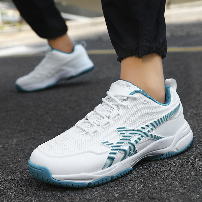 ผู้ชายผู้หญิงรองเท้าแบดมินตันร - Badminton Footwork บทวิจารณ์และราคา