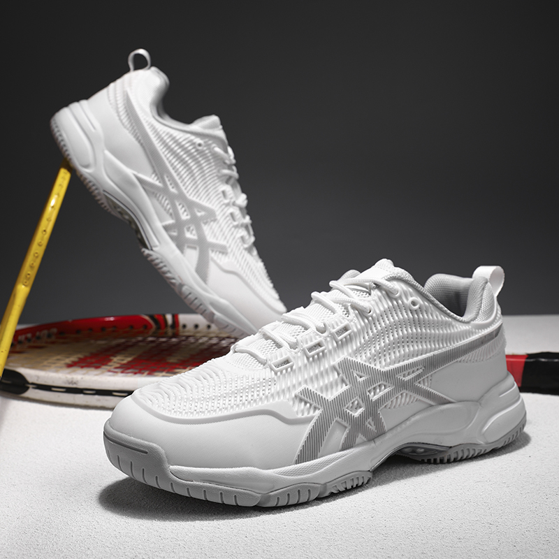 ผู้ชายผู้หญิงรองเท้าแบดมินตันร - Badminton Footwork บทวิจารณ์และราคา