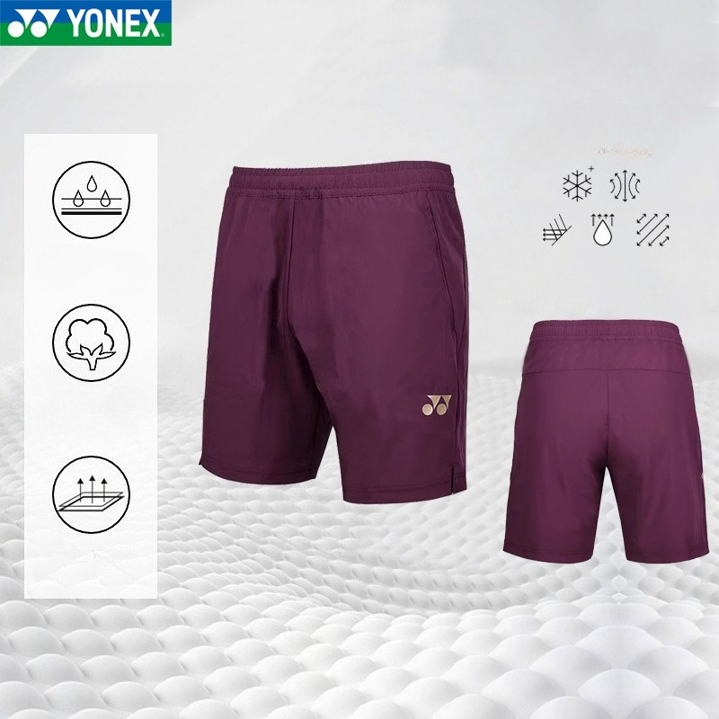 กางเกงขาสั้นสำหรับเล่นแบดมินตั - Badminton Yonex Original บทวิจารณ์และราคา