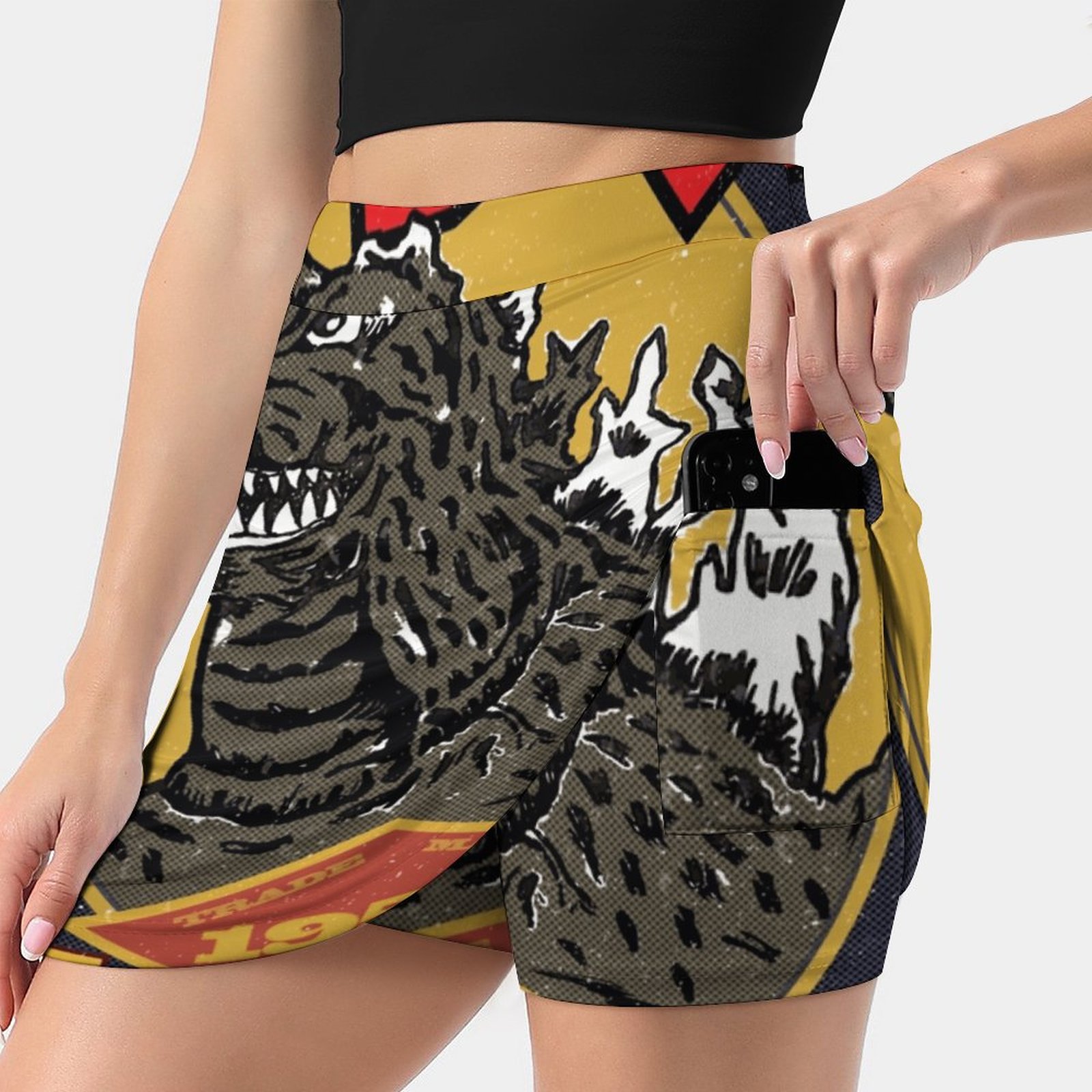 King Of Monsters กระโปรงผู้หญิ - Badminton Anime บทวิจารณ์และราคา