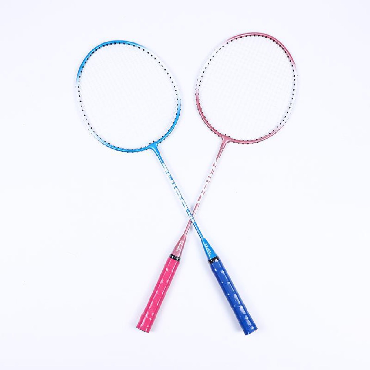 ไม้แบดมินตันสีชมพูแท้พร้อมโครง - Badminton Background บทวิจารณ์และราคา